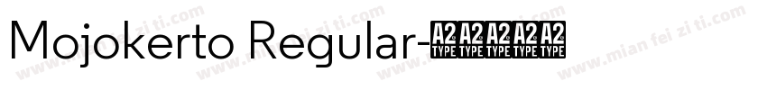 Mojokerto Regular字体转换